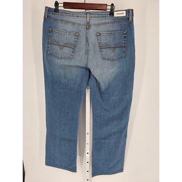 Jeans Votre Nom Womens Button Closer Blue Mid Rise Balt Loop Casual Jean Size 16 - Picture 4 of 6